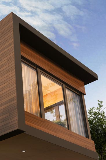 Habiter une maison moderne en bois